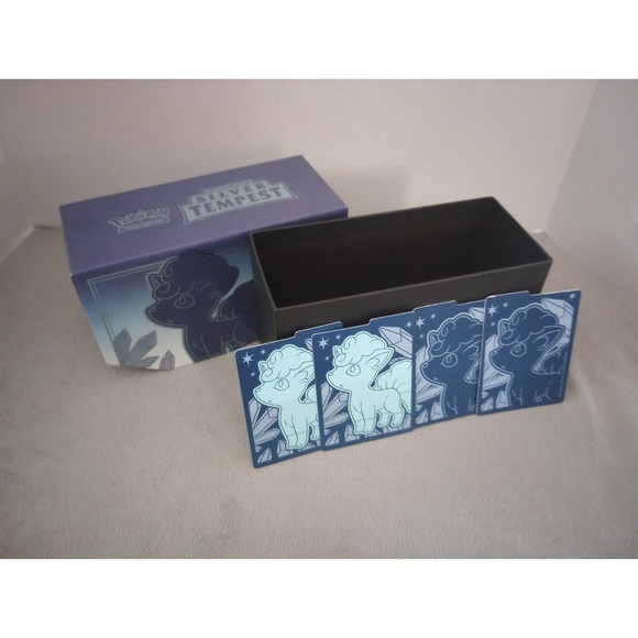 Pokemon Sword & Shield Silver Tempest Empty ETB (BOX ONLY, NO CARDS) - Picture 4 of 4